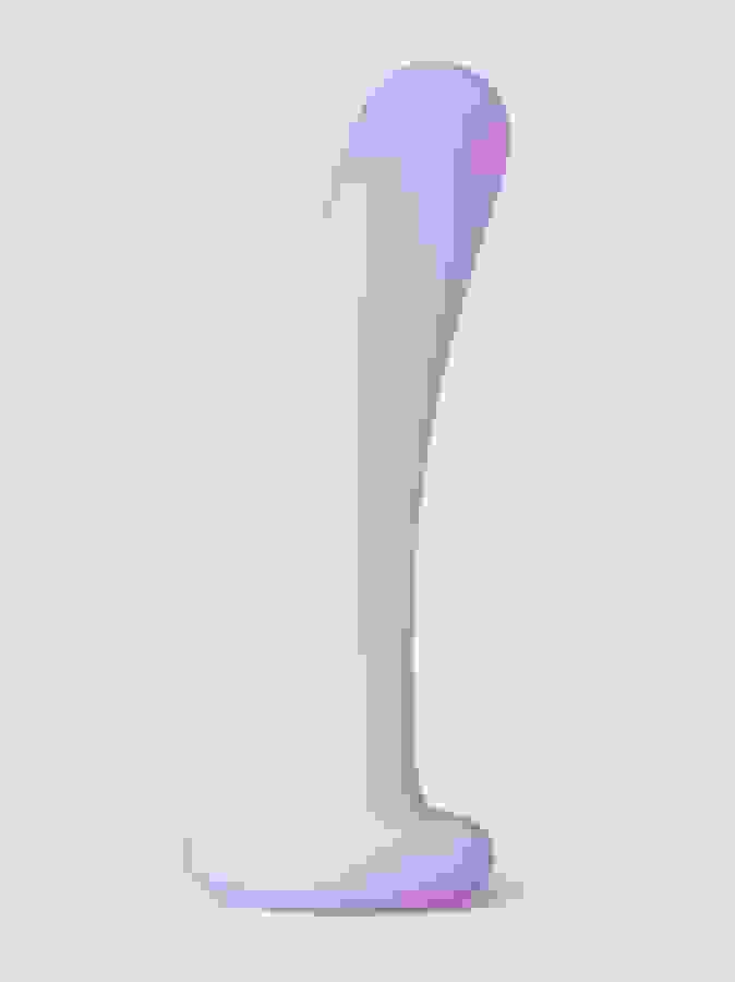 Lavender Haze Slender Curved Dildo Vibrator, Purple, hi-res